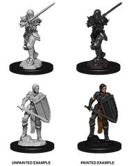 D&D Nolzurs Marvelous Unpainted Miniatures Female Human Fighter