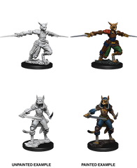 D&D Nolzurs Marvelous Unpainted Miniatures Female Tabaxi Rogue