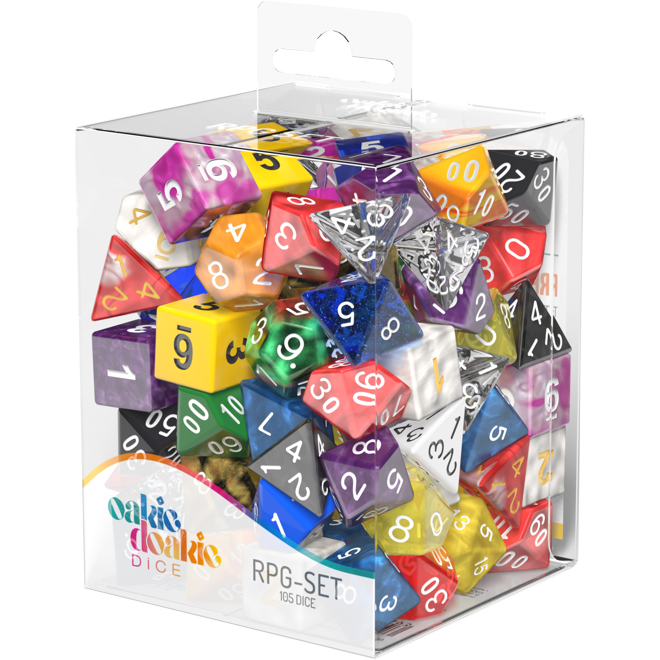 Oakie Doakie: Dice  RPG Set Retail Pack (105)
