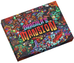 Vizzles Draculas Mansion 1000pc Jigsaw Puzzle