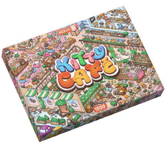 Vizzles Kitty Cafe 1000pc Jigsaw Puzzle