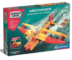 Clementoni Science & Play Mechanical - Mechnaical Lab Seaplane & Hydroplane