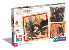 PREORDER Clementoni Puzzle Square Harry Potter 3x48 Piece Puzzles