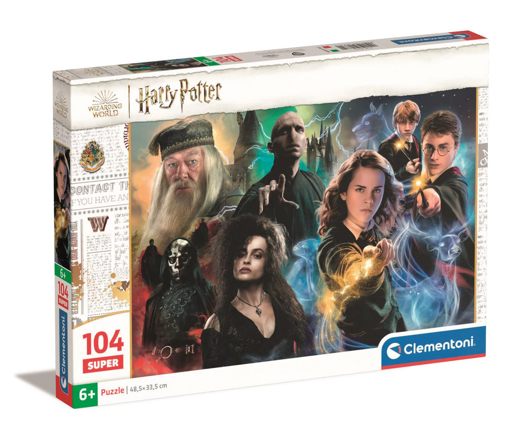 PREORDER Clementoni Puzzle Harry Potter Super 104 Pieces