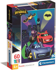 Clementoni Puzzle Batwheels 60 Piece Puzzle