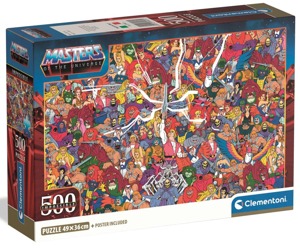 PREORDER Clementoni Masters of the Universe Puzzle 500 pieces - Impossible