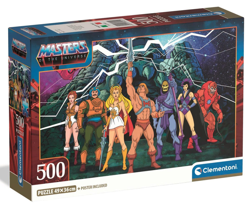 PREORDER Clementoni Masters of the Universe Puzzle 500 pieces