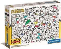 Clementoni Puzzle Impossible Compact Peanuts 1000 Piece Puzzle