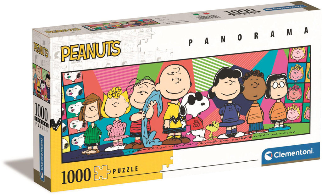 Clementoni Puzzle Panorama Peanuts 1000 Piece Puzzle