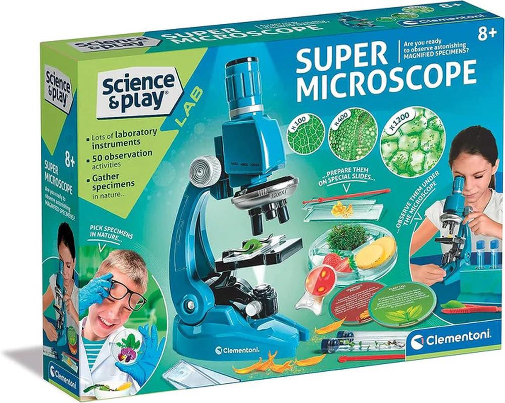 Clementoni Science and Play Super Microscope