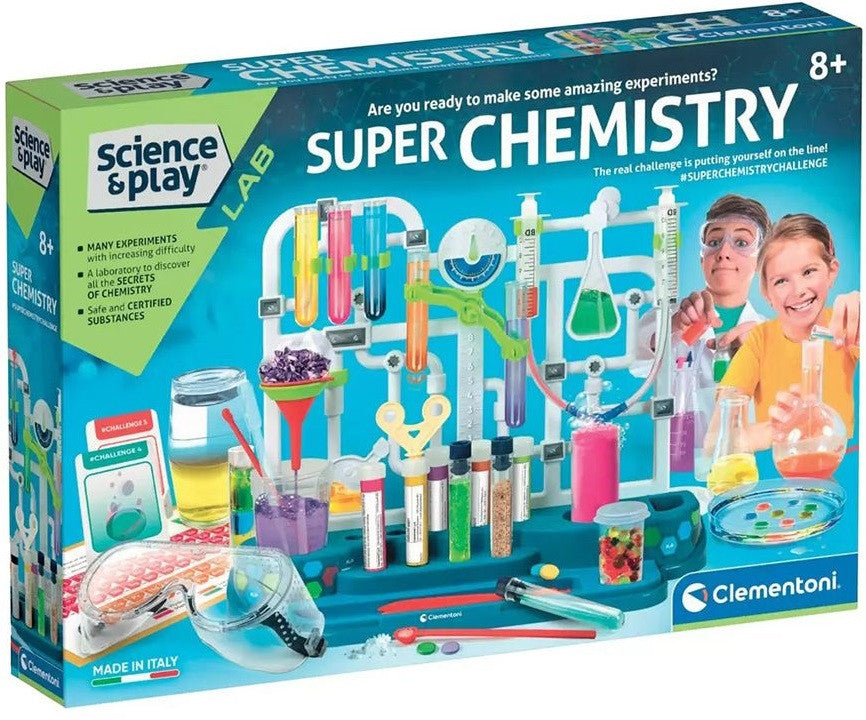 Clementoni Science and Play Super Chemistry Set