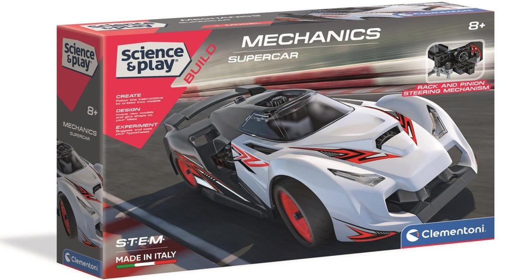 Clementoni Science & Play Mechanical Lab Small - Racing Car