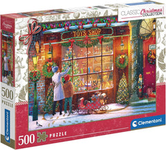 PREORDER Clementoni Puzzle Old Toy Shop 500 Pieces