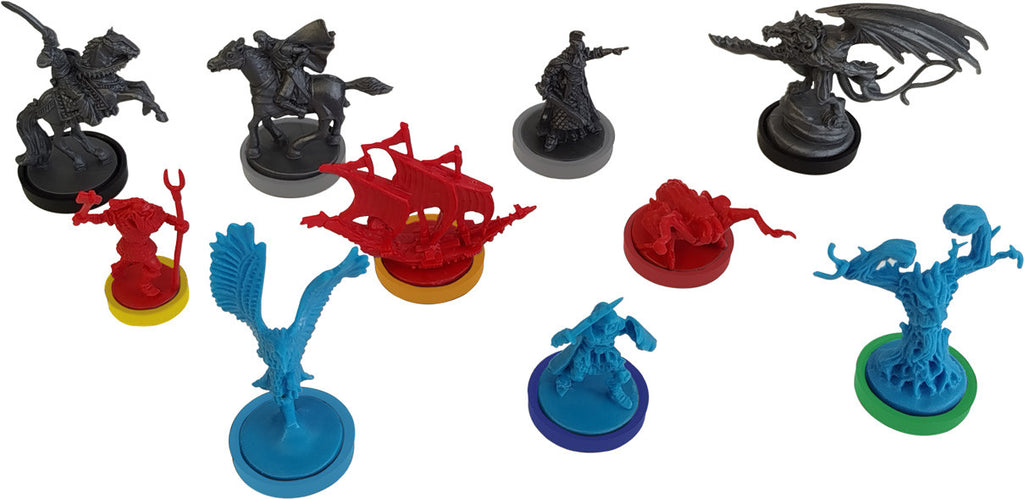 PREORDER War of the Ring 2E Colored Plastic Rings Expansions