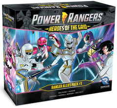 Power Rangers Heroes of the Grid Ranger Allies Pack #3 Board Game