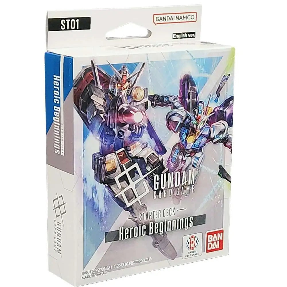 Gundam Card Game: Starter Deck Display  Heroic Beginnings [ST01]