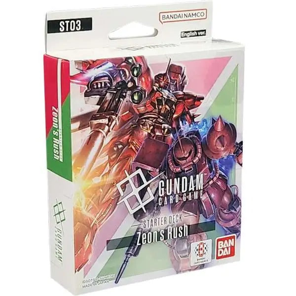 Gundam Card Game: Starter Deck Display  Zeons Rush [ST03]
