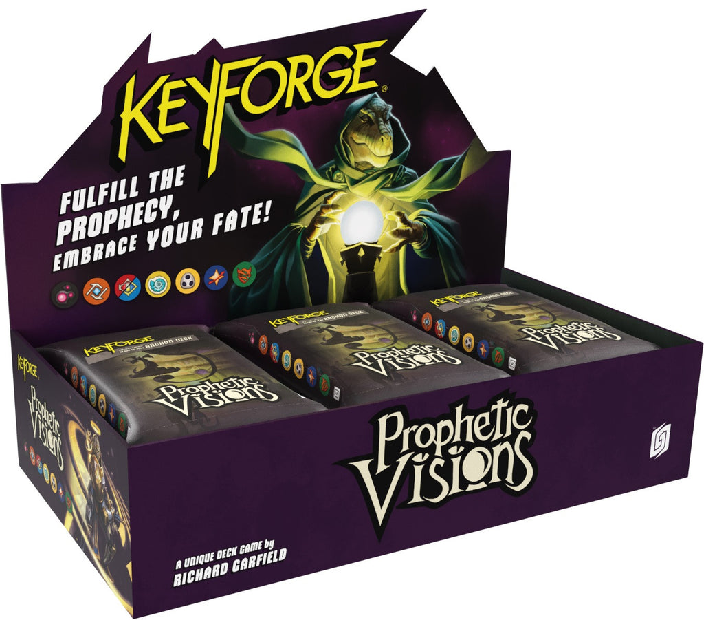 PREORDER KeyForge Prophetic Visions Archon Decks (12 Deck per display)