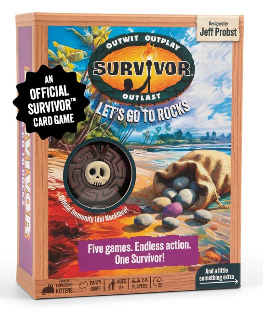 Survivor - Lets Go To Rocks The Card Game