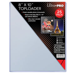 Ultra Pro: 8 X 10 Toploader 25ct (sized to fit 8x10 card sleeves)