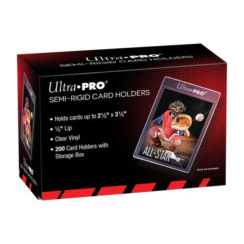 Ultra Pro: Semi-Rigid 1/2 Lip Sleeves 200ct