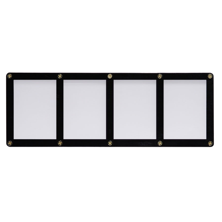 Ultra Pro: UP81202 4-Card Black Frame Screwdown Holder