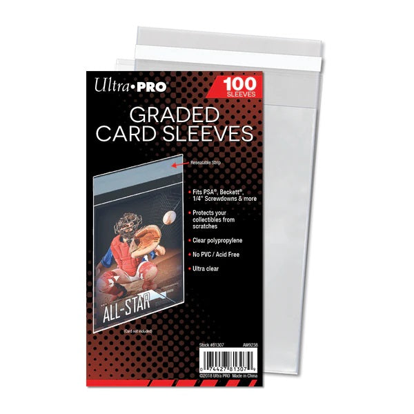 PREORDER Ultra Pro: Graded Card Sleeves Resealable