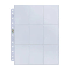 Ultra Pro: 9-Pocket Platinum Page for Standard Size Cards (11-Holes)