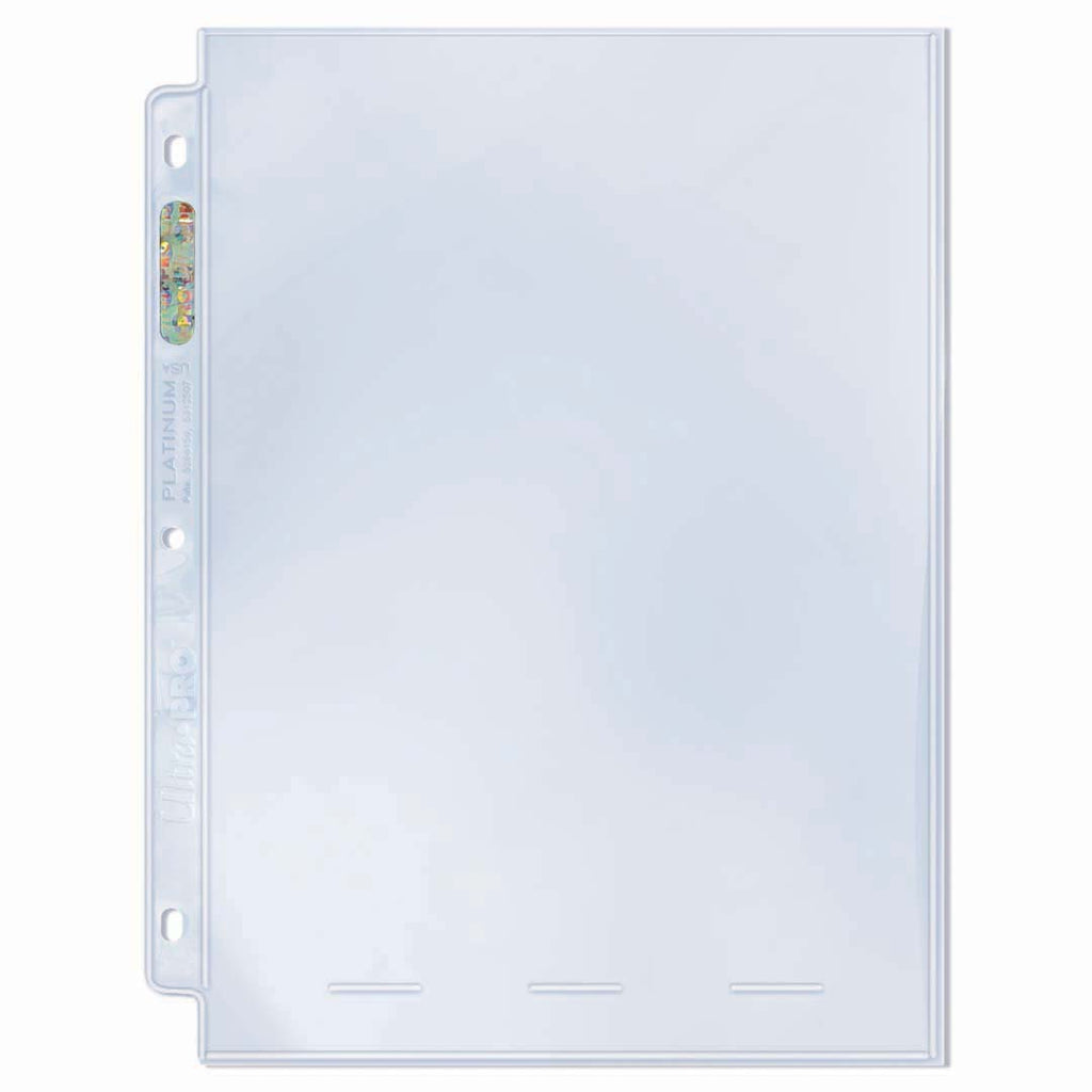 Ultra Pro: 1-Pocket Platinum Page with 8 X 10 Pocket