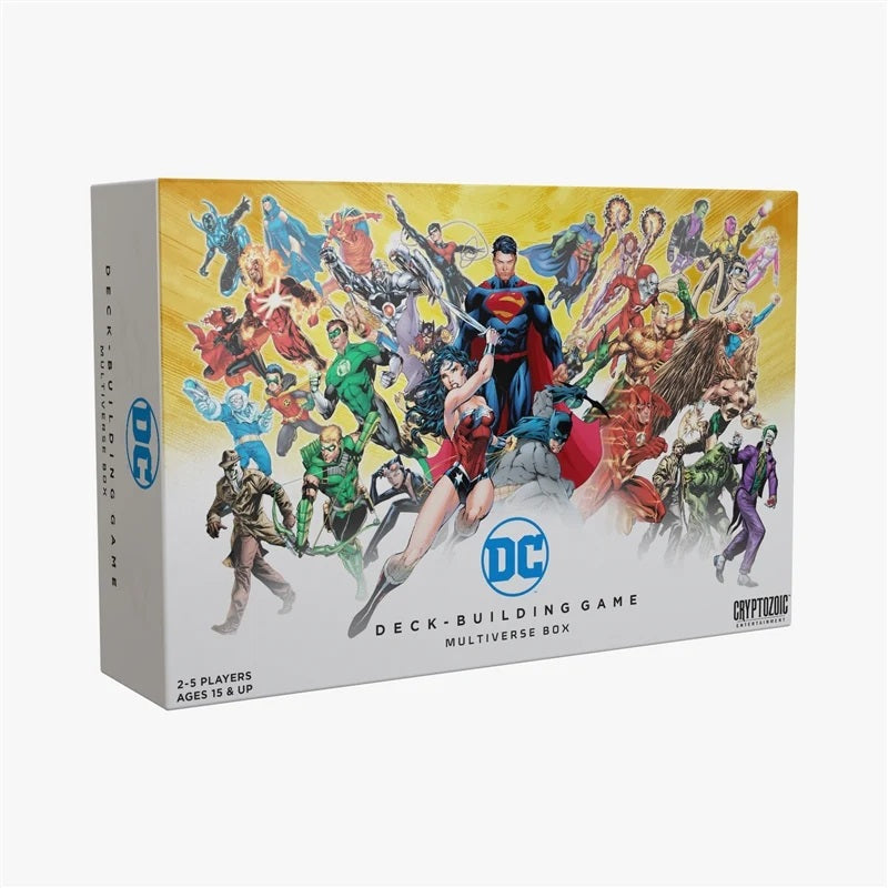 PREORDER DC Comics Deckbuilding Game - Multiverse Box - Super Heroes Edition