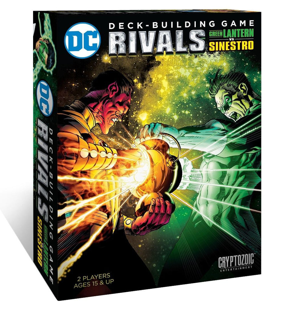 DC Deck Building Game II Green Lantern vs Sinestro