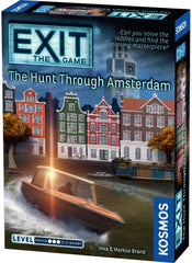 Exit the Game The Hunt Through Amsterdam Board Game