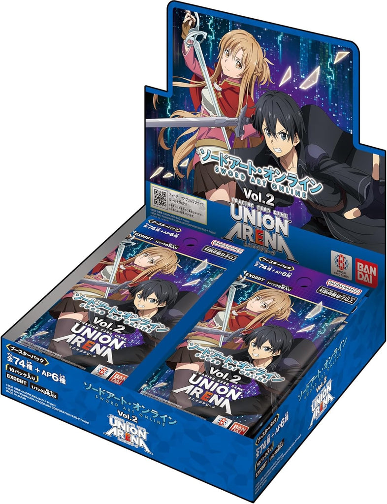 Union Arena TCG Sword Art Online Vol.2 EX08BT Japanese Booster Box
