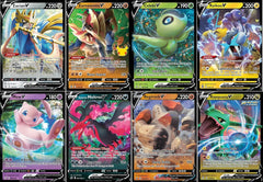 Pokemon V 5 Card Lot - Random Selection - Mew Rayquaza Victini