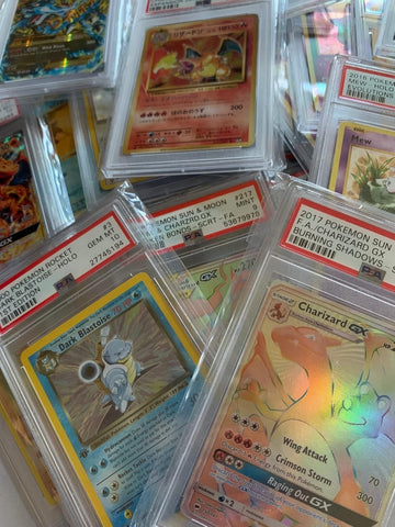 Pokemon One Random PSA Graded and Authenticated Encased Pokemon Card (Perfect for Display)