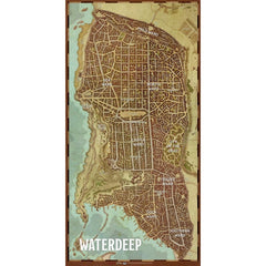 D&D: Waterdeep Map Set Game Mat