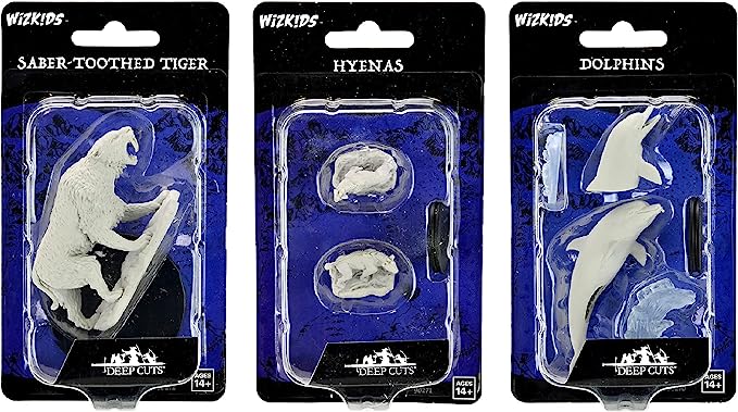 Wizkids Deep Cuts Unpainted Miniatures Wave 14 Quick Pick