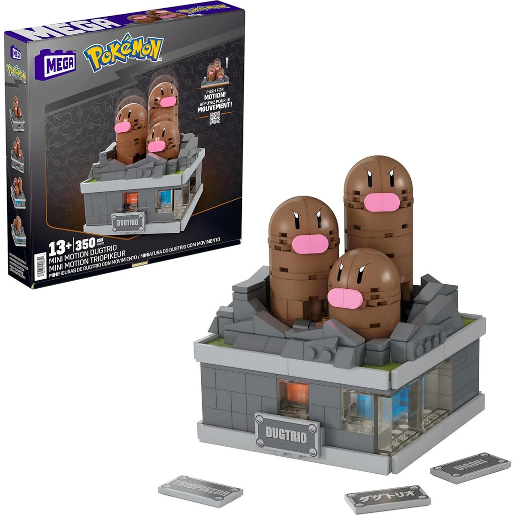 Mega Blocks - Pokemon - Mini Motion Dugtrio