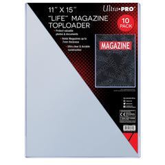 Ultra Pro: UP82313 11 X 15 Toploader 10ct