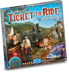 PREORDER Ticket to Ride Map Collection Volume 8 Iberia & South Korea