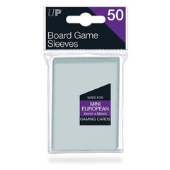 PREORDER Ultra Pro: 44mm X 68mm Mini European Board Game Sleeves 50ct