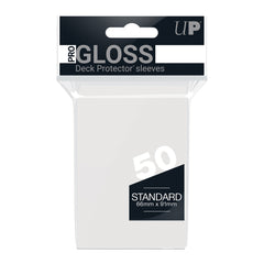 PREORDER Ultra Pro: PRO-Gloss 50ct Standard Deck Protector sleeves: Clear