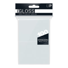 PREORDER Ultra Pro: PRO-Gloss 100ct Standard Deck Protector sleeves: Clear