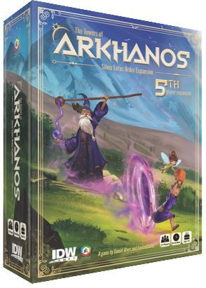 The Towers of Arkhanos Silver Lotus Order - 5th Player Expansion Board Game