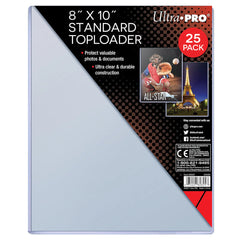 Ultra Pro: 8 x 10 Toploader 25ct