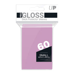 Ultra Pro: PRO-Gloss 60ct Small Deck Protector sleeves: Pink