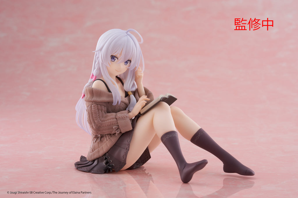 PREORDER Wandering Witch the Journey of Elaina Desktop Cute Figure Elaina (Casual Clothes Version)