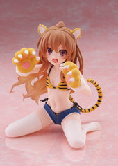 PREORDER Toradora! Desktop Cute Figure Taiga Aisaka (Tiger Costume Swimwear Version)