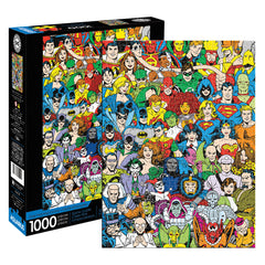 Aquarius Puzzle DC Comics Retro Cast Puzzle 1000 pieces