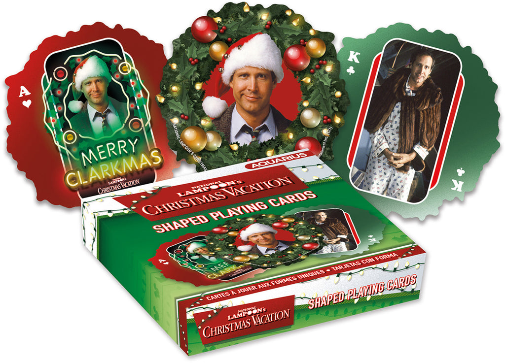 PREORDER Playing Cards National Lampoons Christmas Vacation Shaped